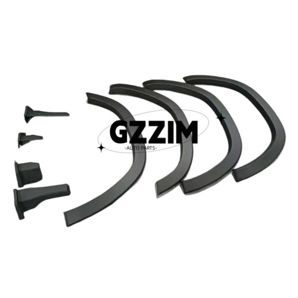 Quality Dodge Ram 1500 2019 ABS Fender Flares Black Direct Fit wholesale