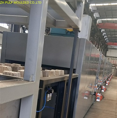 Rotary Egg Box Forming Machine 300KW Paper Moulding Pressure Vessel Control