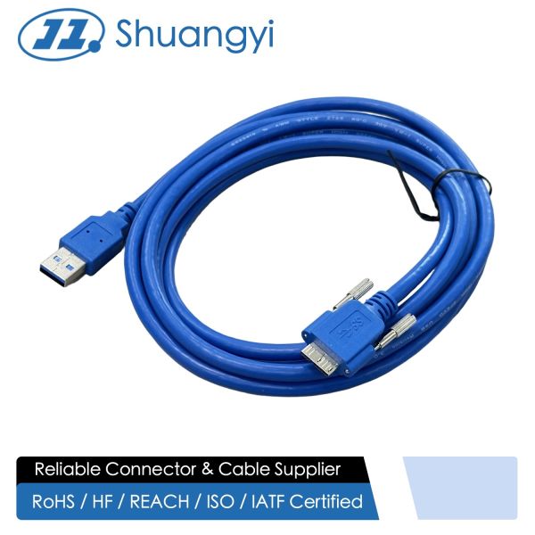 Quality USB 3.0 A to Micro B connector cable high speed electrical wire for external HDD data transmission, power supply, server storage devices, customization industrial electronic applications wholesale