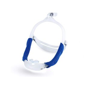 Blue Color Headgear Straps / Cpap Mask Straps Fleece Material Soft Comfortable