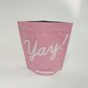 MOPP Metalized Aluminium Foil Bags Matte Frosted Printing