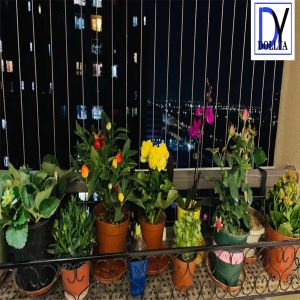 Stainless Steel Window Invisible Grille with Dust-proof and Decoration Features