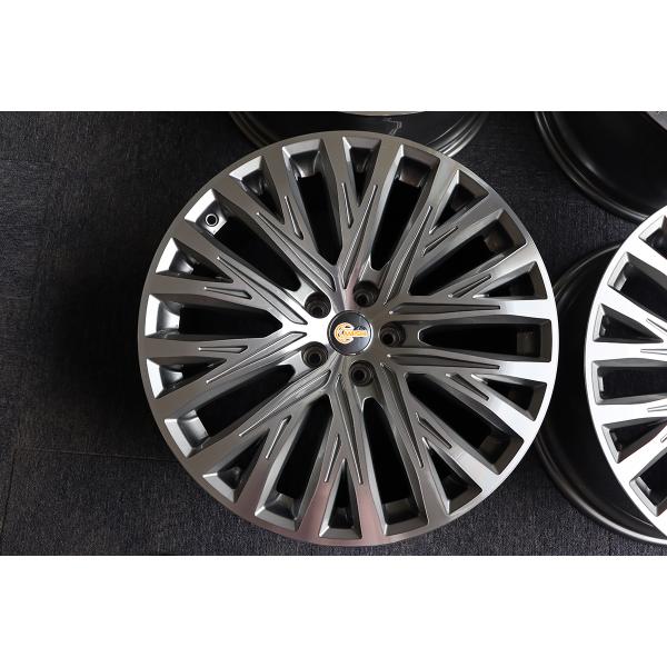 ET37 22 Inch Polished Aluminum Rims , Grey Cast Rim For Audi A8