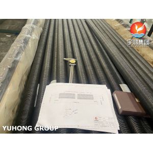 ASTM A179 Embedded G Fin Tubes With Aluminum AL1060 For Radiators