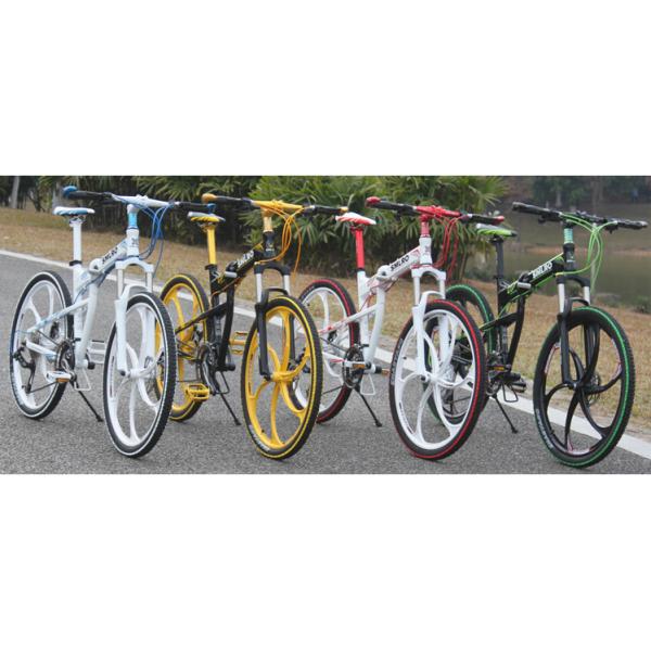 Full Suspension Aluminum Folding Mountain Bike