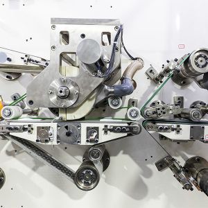 High Efficiency Full Servo Sanitary Pad Making Machinery Export to Southeast