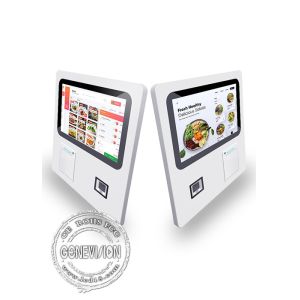 15.6 Inch Self Service Payment Machine Kiosk With QR Code Scanner