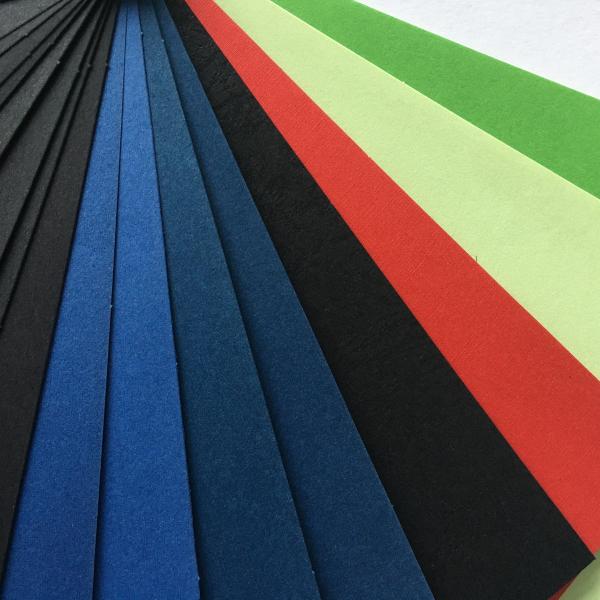Quality 2500g Wooden Pulp Material 787x1092mm Black Cardboard Sheets wholesale