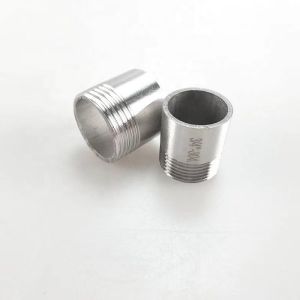 SS304 Internal and External Threaded Welded NPT BSPP BSPT G Threaded 1/2 Non