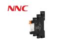 NNC Relay Socket P41F05-E-24V 8A Guide rail mounting type suitable for NNC41