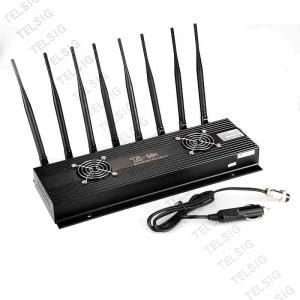 China 8 Channel Signal Jamming Device , Anti GPS Tracking Cell Phone Blocker OEM / ODM Service on sale