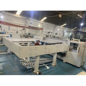 NP330B Automatic CNC Beam Saw For Wood Panel Processing And Optimization