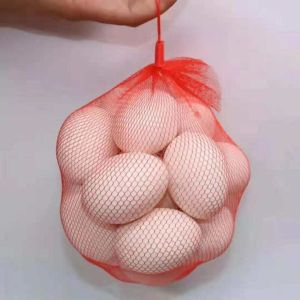 Protective Colorful Plastic Sleeve Net Bag for Fruits and Vegetables Packaging