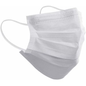 White Kids Surgical Mask With Elastic Earloop For Healthcare Various Color