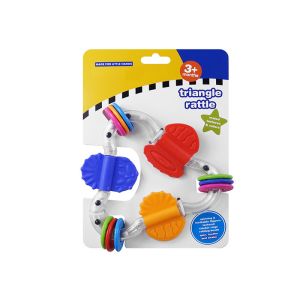 China Food Grade Plastic Rattle Toys For Infants , Baby Teethers And Soothers on sale