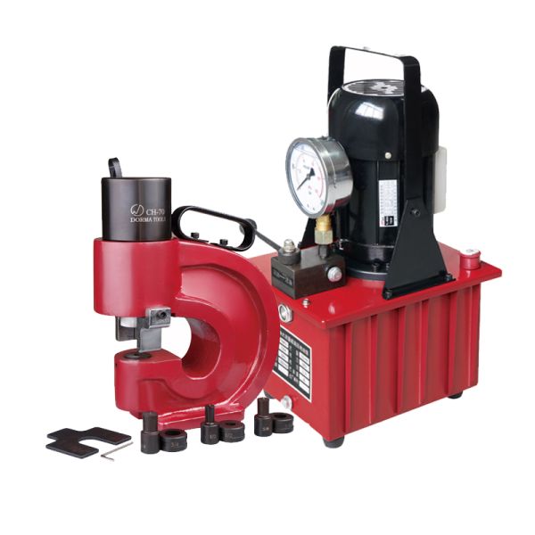 CH70 Hydraulic Punching Machine with 35T Output and 110mm Depth of Throat for Precise Hole Cutting in Metal Sheets