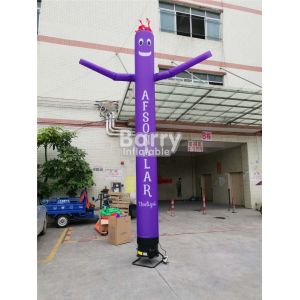Custom Mini Inflatable Sky Dancer Single Leg Air Tube Dancing Man For Advertisin