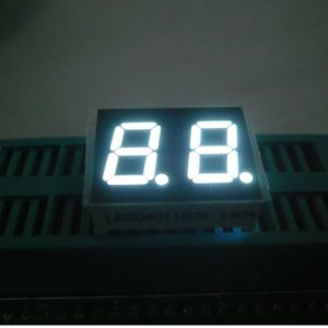 CC/CA Polarity Dual Digit 7 Segment Display , Multi Color 7 Segment Display 0.39