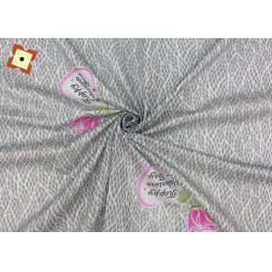 Warp Knitted Polyester Mattress Fabric Brushed Cloth Color Pattern