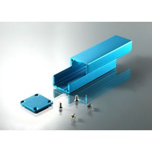 China Simple Assembly Sandblast Oxidation Aluminium Led Profiles Driver Box ODM on sale