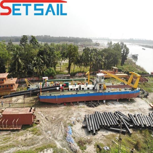 Customization 6 Inch Cutter Suction Sand Dredger with Hydraulic Motor Diesel