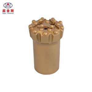 Forging Process T51 102mm Button Bit DTH Bit Threaded Drill Bit for Durable and