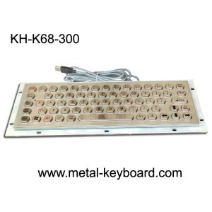 IP65 Rate Industrial Computer Keyboard with Rugged Metal Material