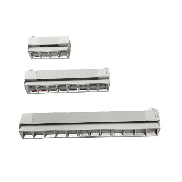 Quality 80lm/W IP20 Linear LED Track Light , 6500K Adjustable Track Lighting White wholesale