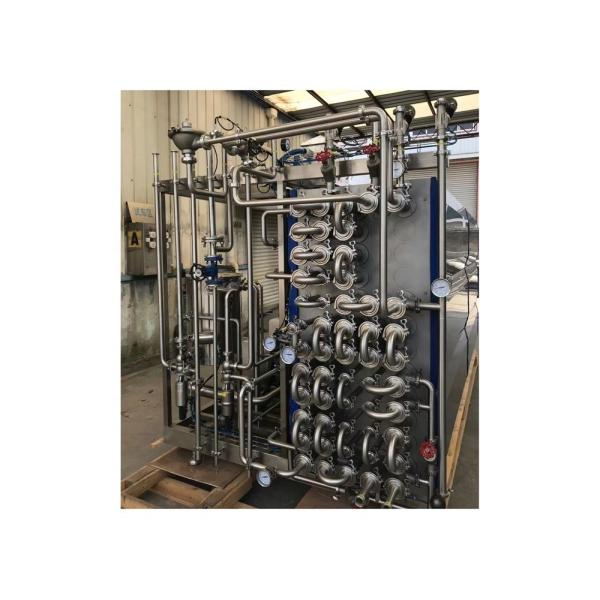 145C Material Aseptic Milk Sterilizing Tubular Uht Sterilizer with Advanced