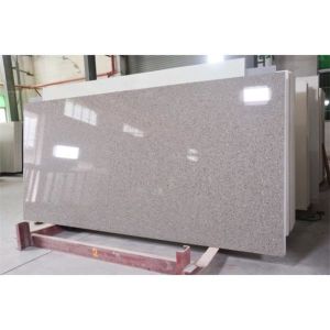 Hygienic 18MM Grey Engineered Quartz Stone For Home Worktops And Kitchen