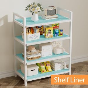 Reusable Silicone Refrigerator Liners Washable, Non-Slip Fridge Shelf Mats For