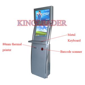 Cheap Vandal Resistant Interactive Touch Screen Kiosk With Dual Screen Anti Glare for sale