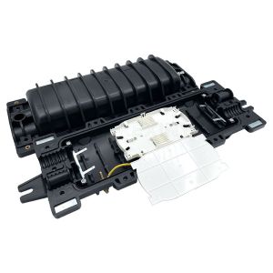 KEXINT FTTH Outdoor Horizontal Fiber Optic Cable Splice Closure 2 In 2 Out IP68