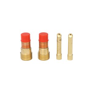 Gold Upperweld 4GL116 Gas Lens and 4C116GS Wedge Collet Kit for WP17 18 26