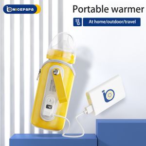 Formula Milk Temperature Control Bottle Warmer Portable USB Wire 5V 2A