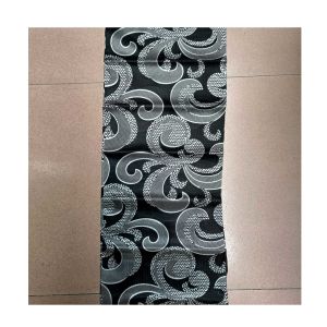 150g per meter flat printed 100% polyester warp knitted mattress fabric
