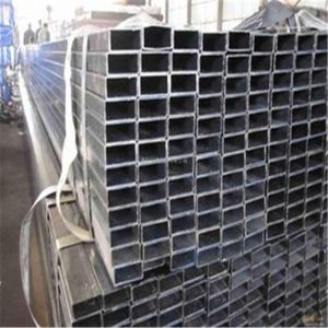 201 Polish Surface Stainless Rectangular Tubing , Industrial Steel Pipe HL
