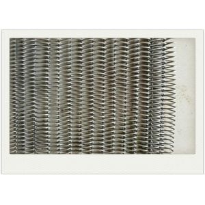 Stainless Steel Mesh Conveyor Belt With Chain High Temperature Resistant