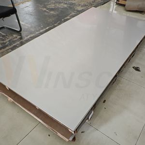 AISI 201 Cold Rolled Easy Cutting Stainless Steel 2B Mill Edge Sheet With