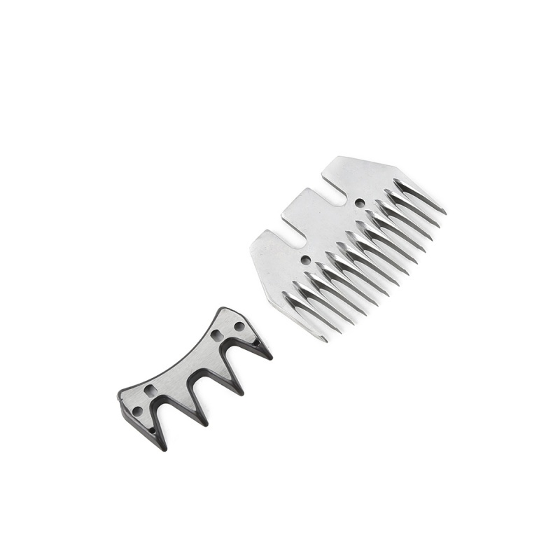 China 13 Teeth Carbon Steel Sheep Clipper Blade with Curved Blade for Livestock Shearing on sale