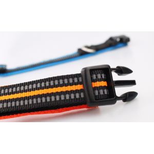 Multi Color Cheap And Safe Nylon Dog Collars Webbing And Airmesh Material