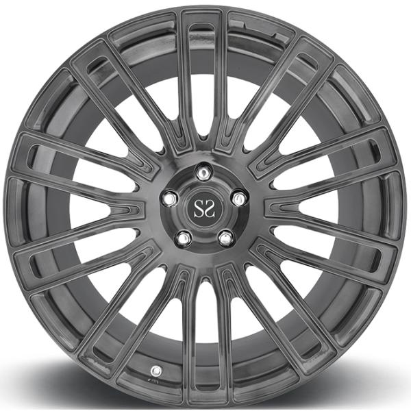 Gun Metal 19inch Customized 1-Piece 20 21 22 24 Forged Wheels Made of 6061-T6 Forged Aluminum Alloy For Bentley