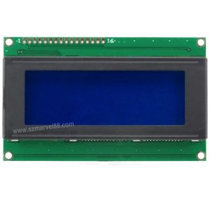 Cheap M2004A--B5,20x4 Character Dot-matrix LCM, 2004 LCM,STN Blue, transmissive/negative, SPLC78 for sale