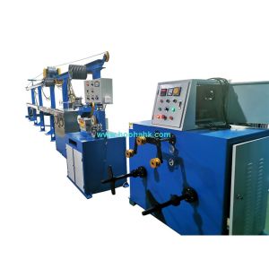 High Speed Electric Wire Extruder Machine PE PVC 50Mm Power Cable Making Machine