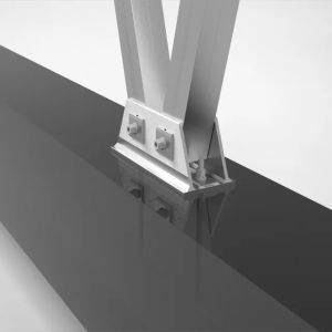 AL6005-T5 Solar Power Carport Steel Waterproof PV System Mounting Bracket for