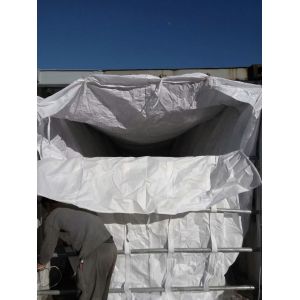 Conveyor belt loading PP Woven Container Liner Bag For seeds , oats , rice ,