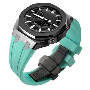 Casio Watch Modified Case Luxury Stainless Steel Watch Case And Band For Casio