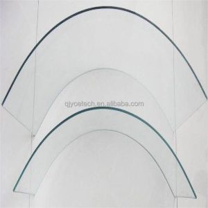 Customized Color Flat Bent Tempered Safety Glass Panel for Staircase Balcony