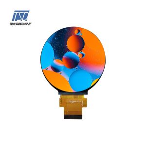 TFT Transmissive 2.8" IPS Round LCD Display 480x480 Resolution 300nits SPI+RGB