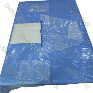 Vertical Isolation Pack Disposable Surgical Packs With Transparent Polyethylene